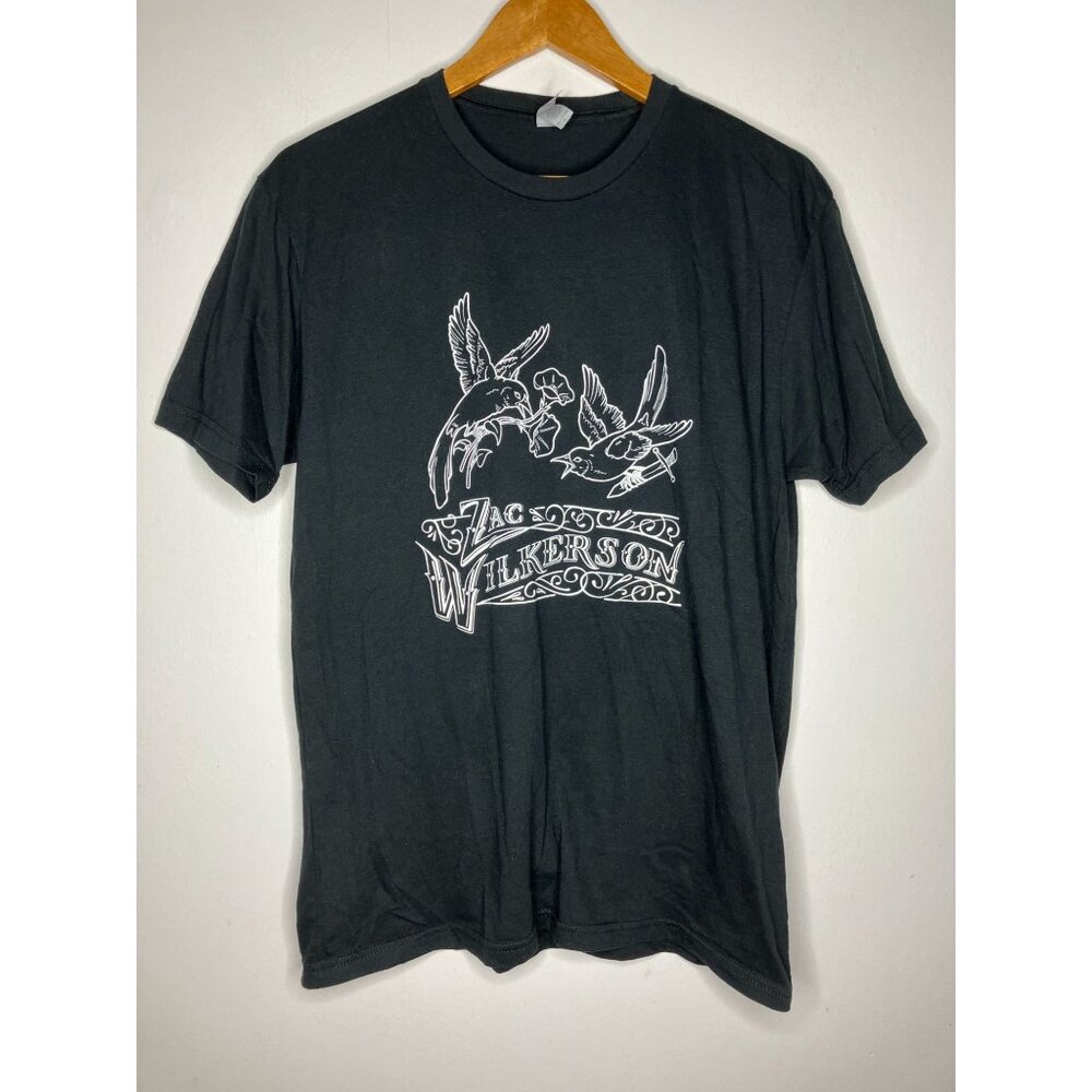Zac Wilkerson Men's Large Black T-Shirt Texas Band Tee